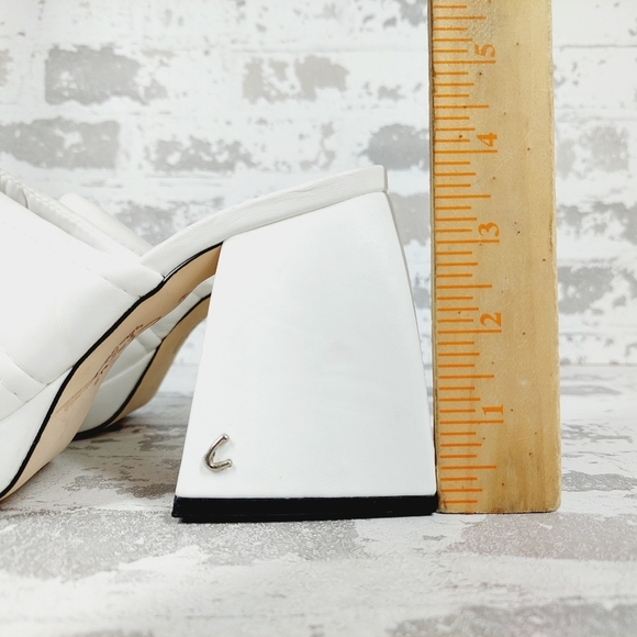 New Circus By Sam Edelman Marlie Purple Platform Block Heel Heel Slides F 953 - Picture 2 of 15